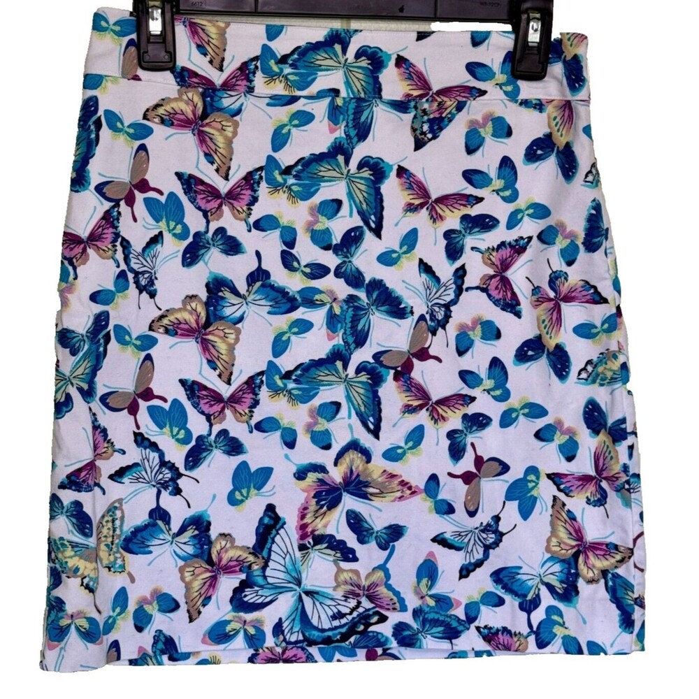 Talbots Women's Petite Y2K Coquette Fairycore‎ Festival Whimsical Mini Skirt 0P